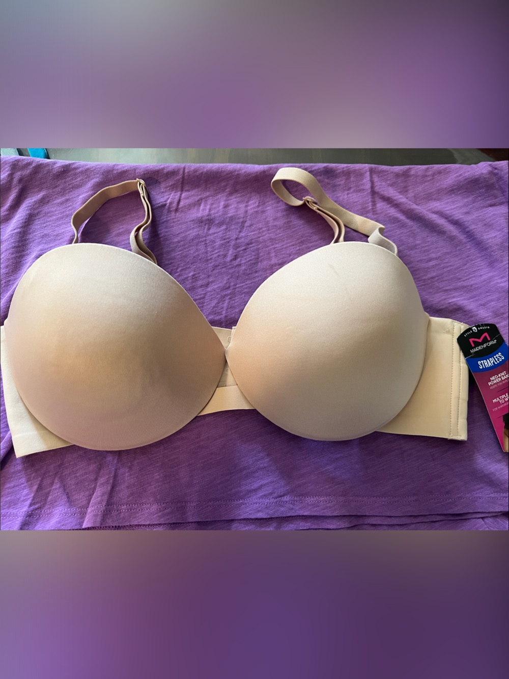 Maidenform Nude Convertible T-Shirt Bra
